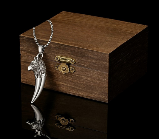 Collar Lobo Vikingo | "Espíritu de Fenrir"