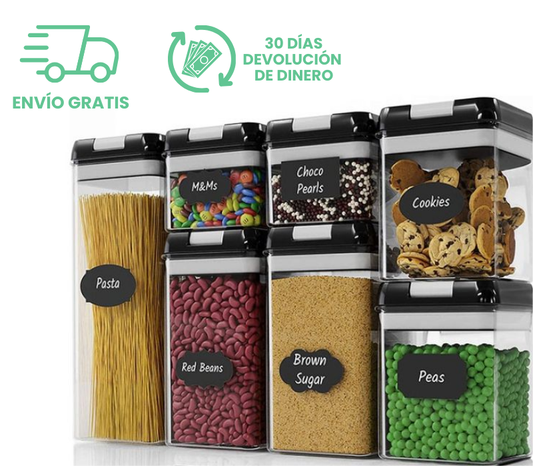 Set de recipientes herméticos