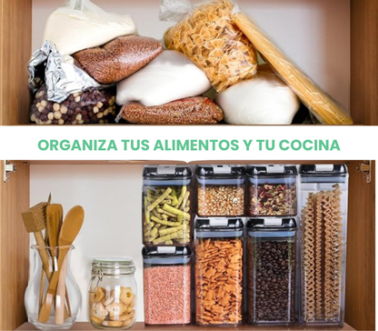 Set de recipientes herméticos