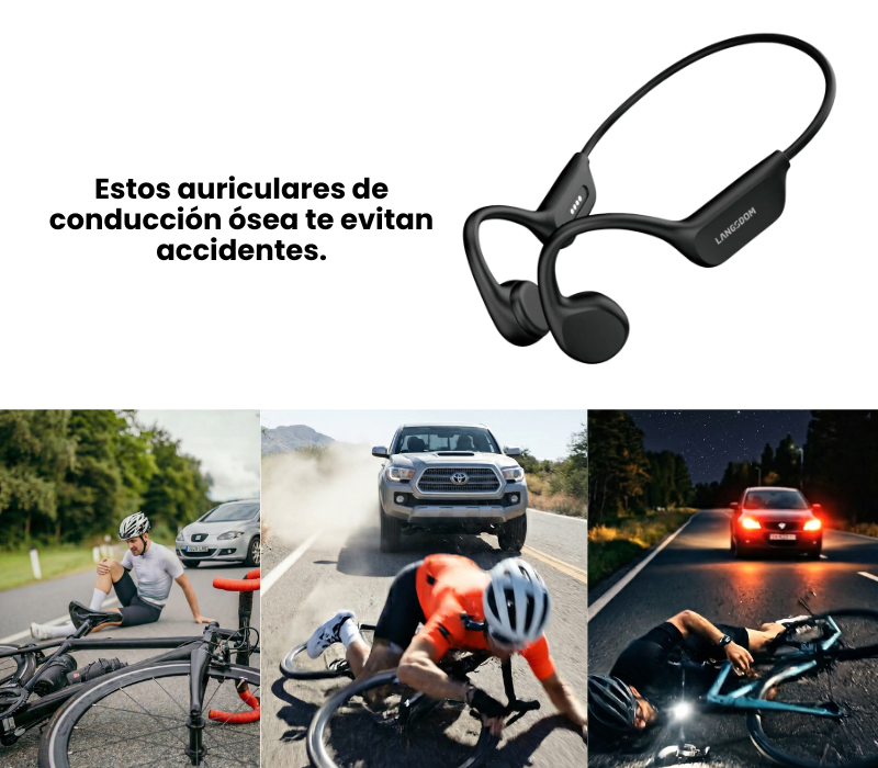 Auriculares de conducción ósea