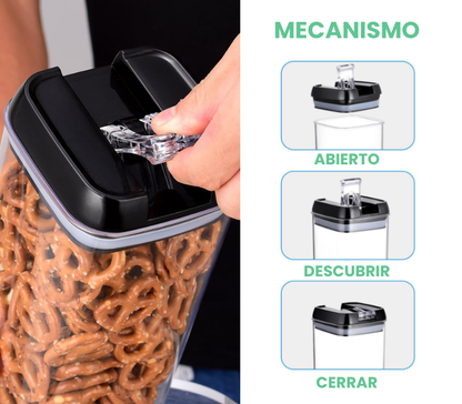 Set de recipientes herméticos