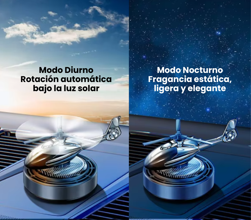 Helicóptero Solar Premium