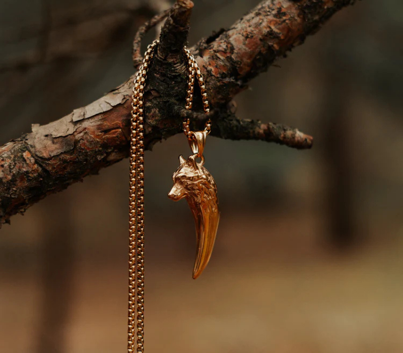 Collar Lobo Vikingo | "Espíritu de Fenrir"