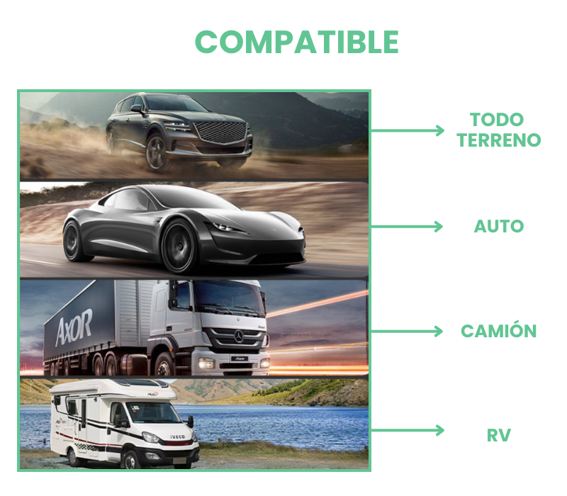 Cargador para auto retráctil