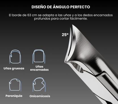 Cortador de uñas gruesas de grado médico