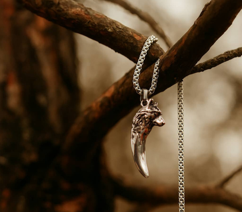 Collar Lobo Vikingo | "Espíritu de Fenrir"