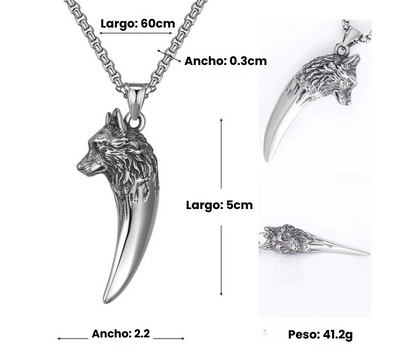 Collar Lobo Vikingo | "Espíritu de Fenrir"