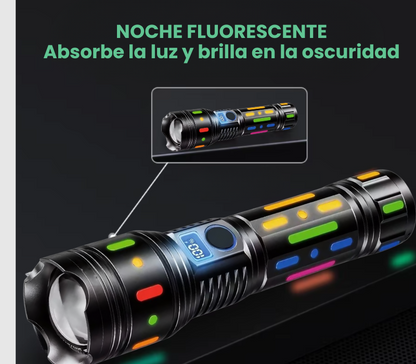 Linterna táctica de largo alcance