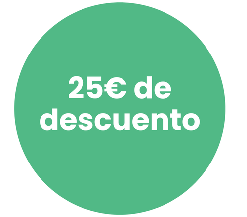  25 Euros de Descuento