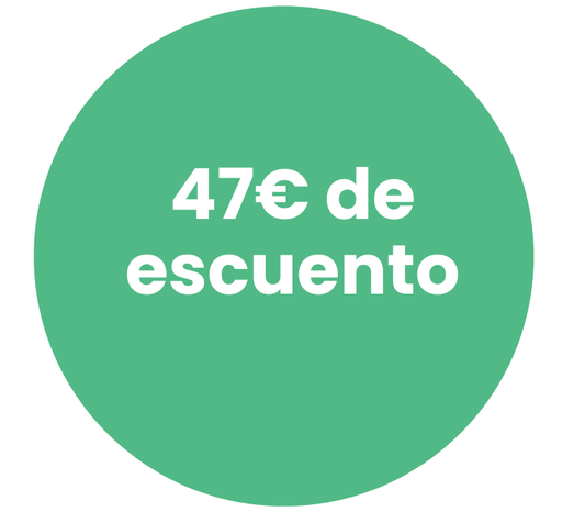 + €44 de descuento
